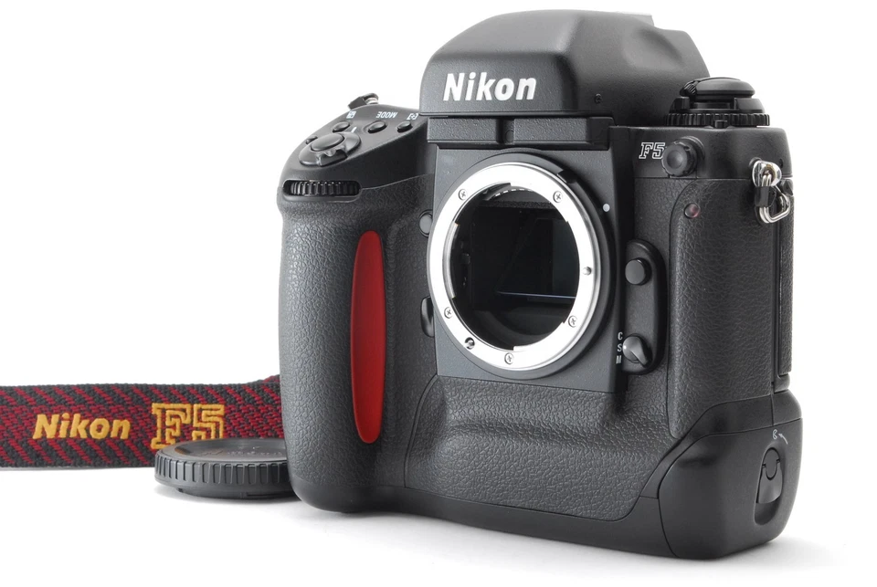 [EXCELENTE COMO NUEVO con correa] Cuerpo de cámara fotográfica Nikon F5 negra 35 mm SLR de JAPÓN #533 Foto 2 de 4