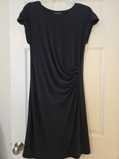 EUC Banana Republic Navy Cap-sleeve Knit Dress, Size M