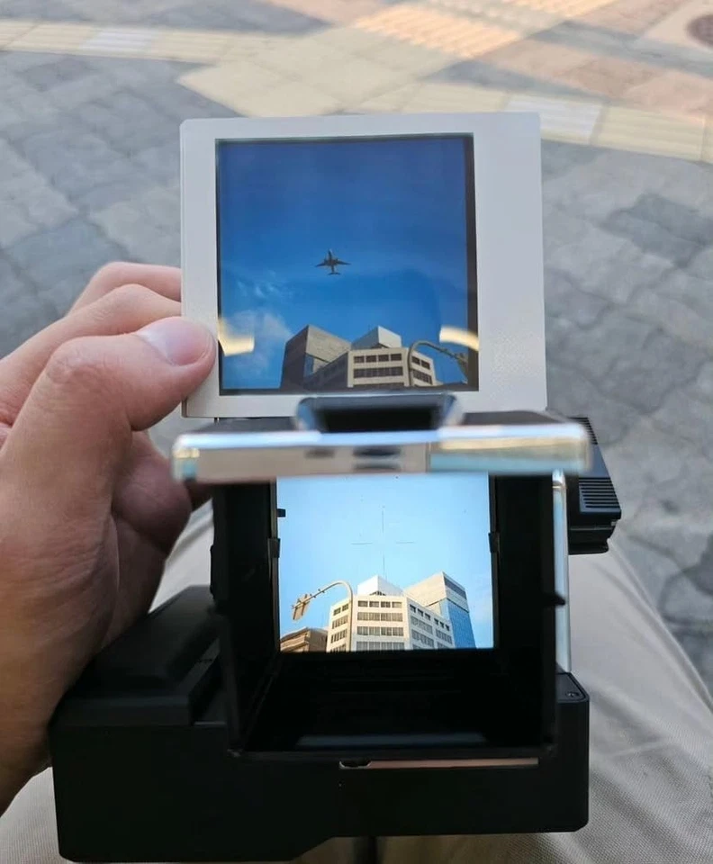 Instant Back - Cámara Instantánea Trasera Compatible con Películas Cuadradas para Hasselblad 5 Foto 3 de 4