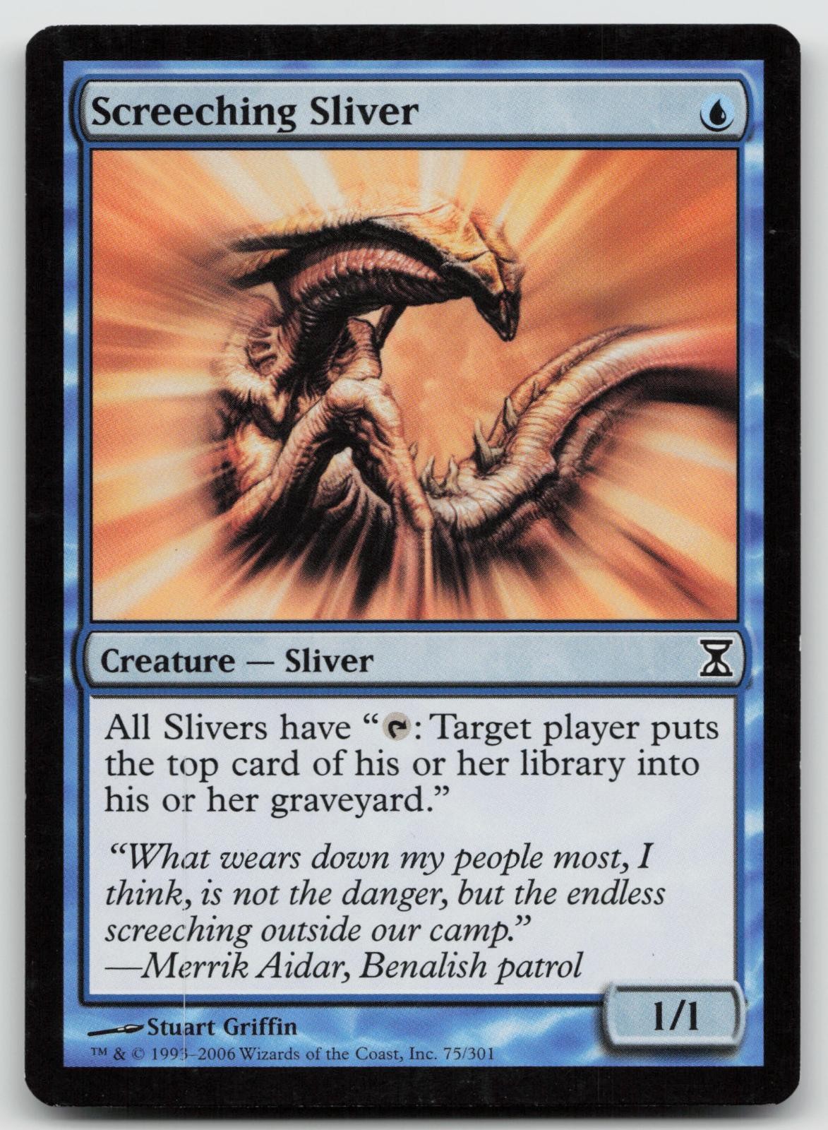 Screeching Sliver Time Spiral