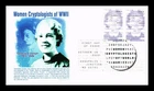 US COVER WOMEN CRYPTOLOGISTS OF WWII IMPERFORATE FDC COMBO PANDA CACHET