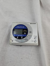 Sharp MD-MT 15 Portable Minidisc Recorder/Player Junk No Tested