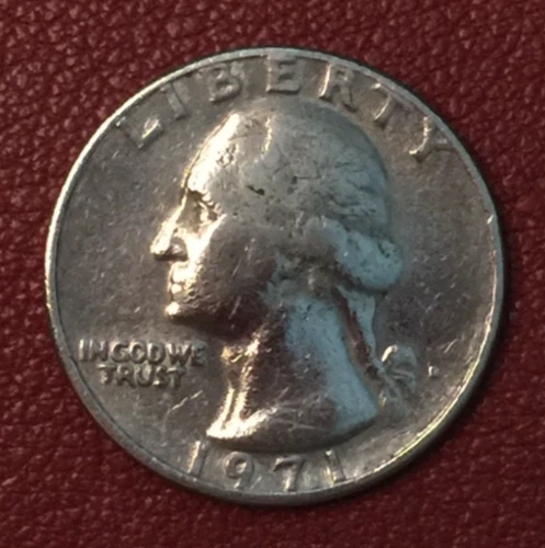 1971-D Washington Quarter — photo from the most recent tracked eBay sale