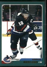 2003-04 Topps Pre-Production Promo Markus Naslund #PP5