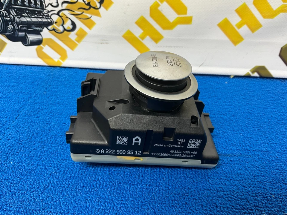 Módulo de interruptor de encendido de arranque Mercedes W222 S550 2014-2017 OEM A2229003512 Foto 3 de 4