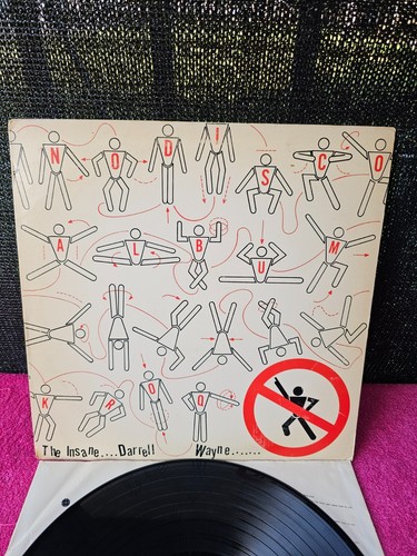 The Insane Darrell Wayne's No Disco Album Record Vinyl LP Vintage 1980 - Picture 3 of 6