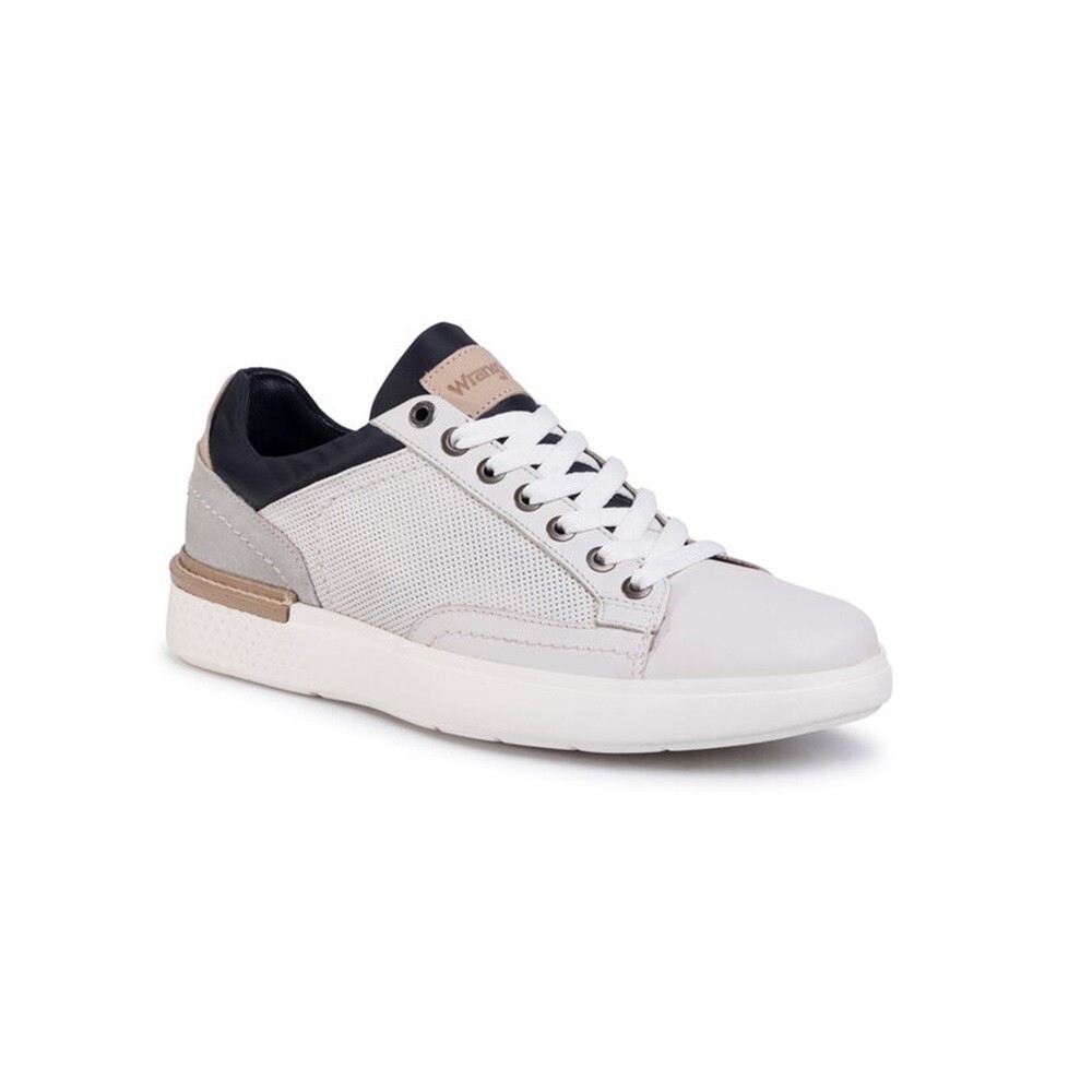 Scarpe da Uomo WRANGLER Discovery Derby WM01181A WHITE 051 WHITE