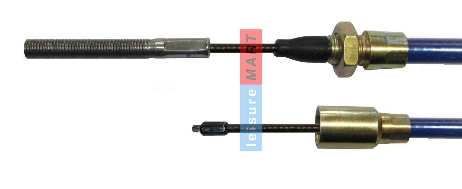 2 x Long Life 1030mm Trailer Brake Cables for Knott on Ifor Williams