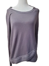 Active Life Women Gray Sweater Size Small