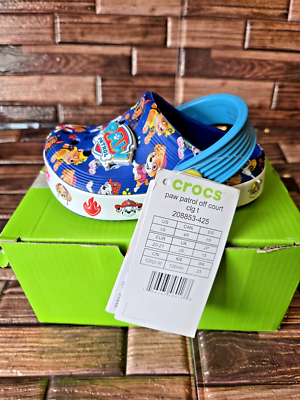 Crocs Toddler Paw Patrol Off Court Clog Blue Size 5C | eBay