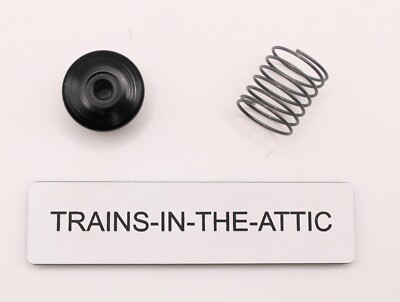 LIONEL 260-15 BUMPER BUTTON AND SPRING. NEW PARTS