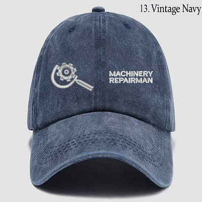 Custom Embroidered Hat Navy Machinery Repairman (MR), Veteran Cap, Gift Idea