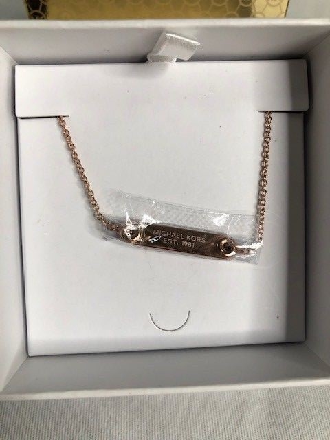 michael kors necklace ebay