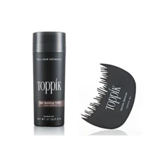 TOPPIK 27,5g. Hair Fibers + Hairline Optimizer -  thickener concealer Microhairs