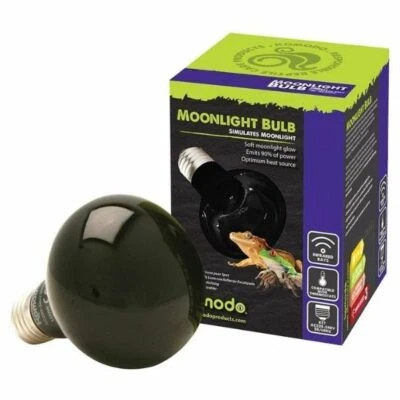Komodo Moonlight Reptile Bulb Blue Night Lighting E27 Screw Fit Heat Gecko Snake