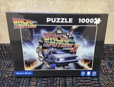 Back To The Future 2 DELOREAN TIME MACHINE Car - 1000 Piece SD Toys Puzzle - NEW
