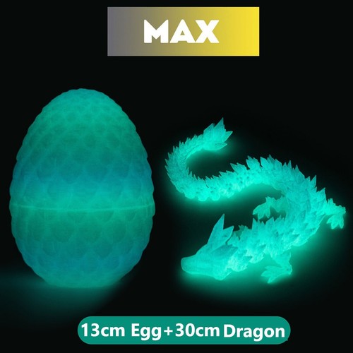 3D Printed Dragon Eggs with Dragon Inside,Articulated Dragon Gifts,Fidget Toys - Zdjęcie 18 z 28
