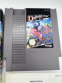 Nintendo Entertainment System Nes Defender Of The Crown OHNE Poly Block.