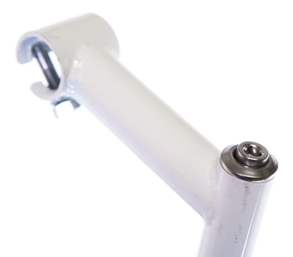 22.2mm Quill Bike / Bicycle Handlebar Stem 100mm Reach 25.4mm Center - White - Image 3 of 4