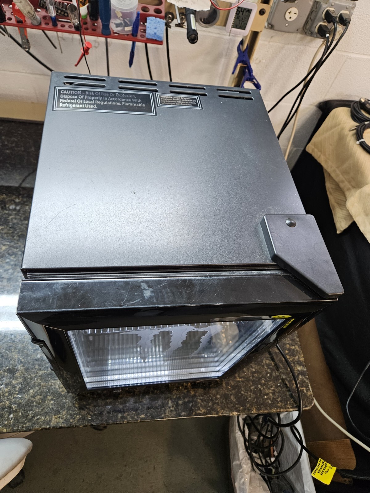 Monster Energy Mini Fridge. White Light eBay