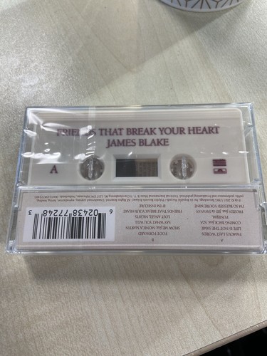 JAMES BLAKE FRIENDS THAT BREAK YOUR HEART UK EXCLUSIVE MAGNOLIA CASSETTE TAPE - Picture 2 of 3