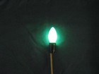 OUTDOOR HOLIDAY LAMPS, "GREEN" C9 INTERMEDIATE-BASE, 7-WATT 120V, QTY=100, LOT-2 — photo 5