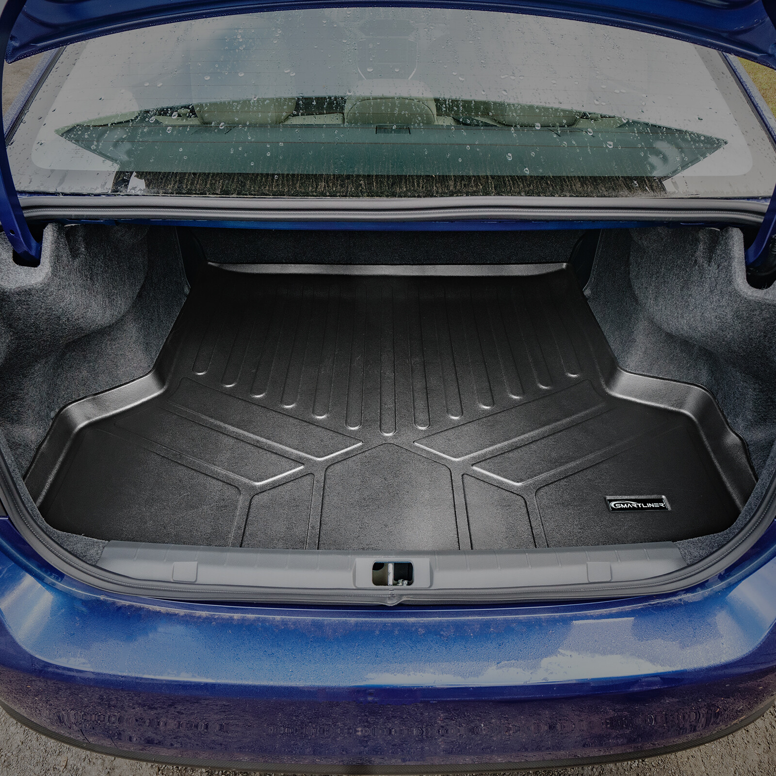 SMARTLINER Custom Fit Floor Mats Cargo Liner TPE 2017-2023 Subaru Impreza Sedan