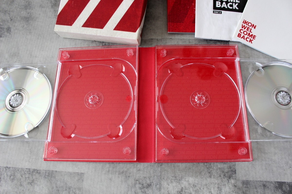SET x7 iKON Japan CD DVD Blu-ray iKONCERT 2016 Welcome Back