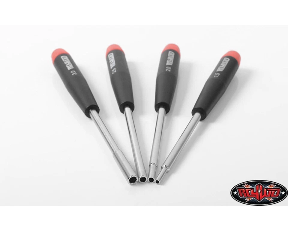 RC4WD 4pc Precision Metric Hex Nut Driver Set RC4ZF0030 - Bild 2 von 3