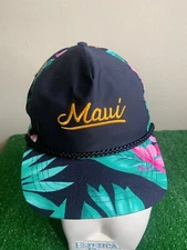 vintage maui hawaii snapback hat