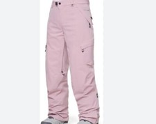 686 Women Geode Thermagraph Snowboard Pant L Dusty Mauve M2W404-DSMV