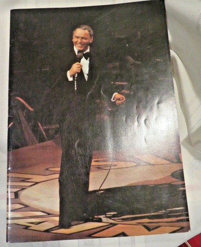 Vintage 1982 -Frank Sinatra Music Society-Fan Club-Booklet - 15+pages -14" x 10"