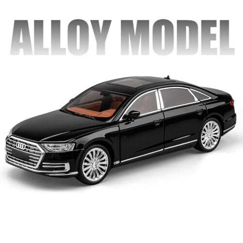 1:24 Audi A8 Diecast Auto Modell Simulation Sound & Licht Kinder Spielzeug Geschenk - Bild 27 von 27