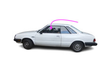 Fits 1980-1984 SUBARU DL GLF 2D Hardtop Driver Side Front Left Door Window Glass