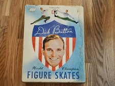 Vintage Dick Button Olympian Figure Skates 6273 Men s Size 10 w/ Original Box