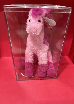 Ty Beanie Baby  Canters  the Pink Horse! Beanie Baby of the Month! (7 inch)