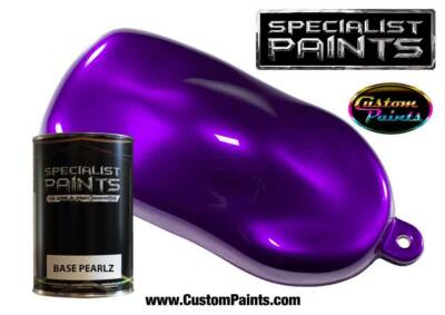Pint of Base Pearlz - Purple Lust - Urethane Based, Automotive, Pearl, Auto