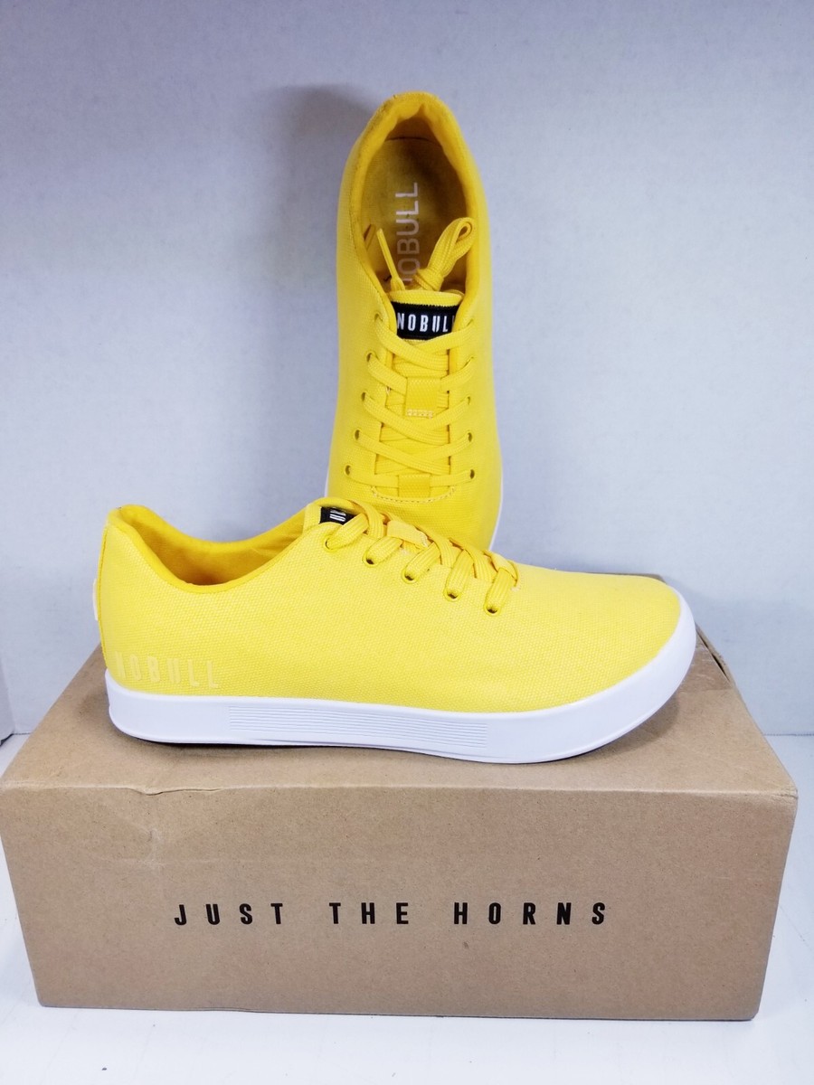 Nobull Canvas Unisex Trainers Low Sz 9.5(M)11(W) - Yellow | eBay display picture 3