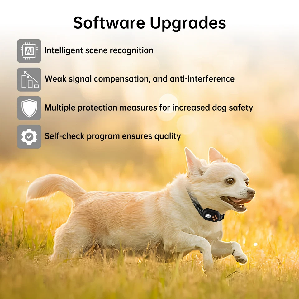 F820 WIRELESS GPS OUTDOOR ELECTRONIC BOUNDARY FENCE DOG COLLAR 1/4 TO 650 Acres - Image 2 of 4