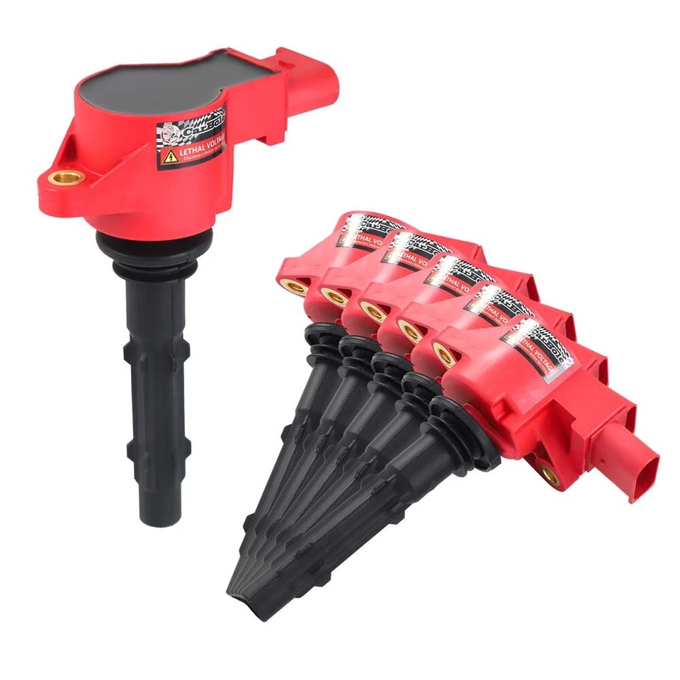 PACK DE 6 BOBINAS DE ENCENDIDO UF535 para Mercedes-Benz GLK350 E350 C300 C350 ML350 NUEVO Foto 3 de 4