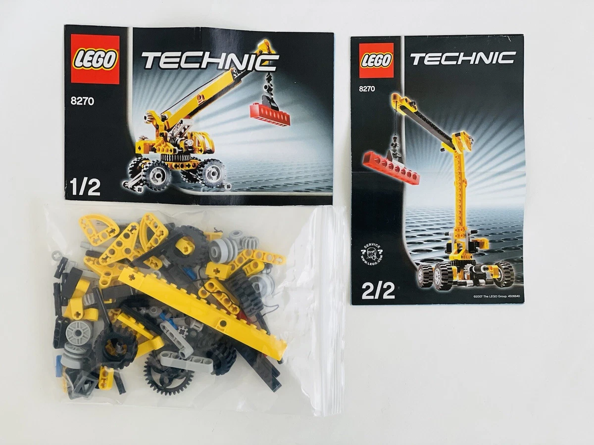 hovedlandet Tekstforfatter Selv tak Lego Technic Rough Terrain Crane #8270 - Complete, No Box, Retired | eBay