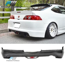 Fit 05-06 Acura RSX DC5 Coupe W/ LED Brake Light MUG Style Rear Bumper Lip