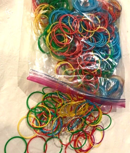 Plastic Circles Lot- For Earrings Crafts  2-1/2 " With Cut in Each-Free Shipping