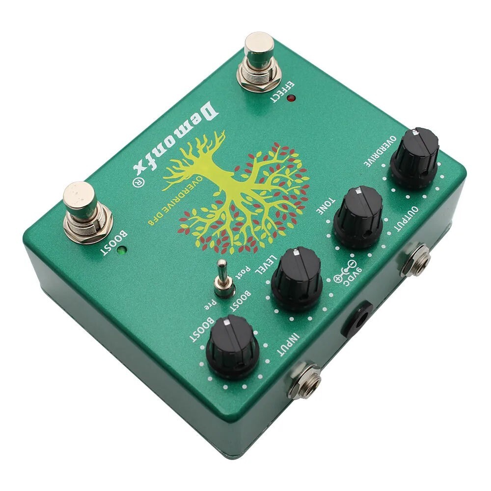 Demonfx DF8 Overdrive Guitar Effect Pedal Overdrive Boost Tube