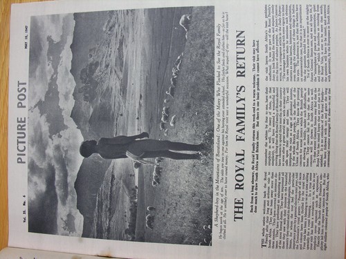 1947 PICTURE POST May 10 Alec Guinness, Soviet Bride, Motorcycle Scrambling - Picture 3 of 11