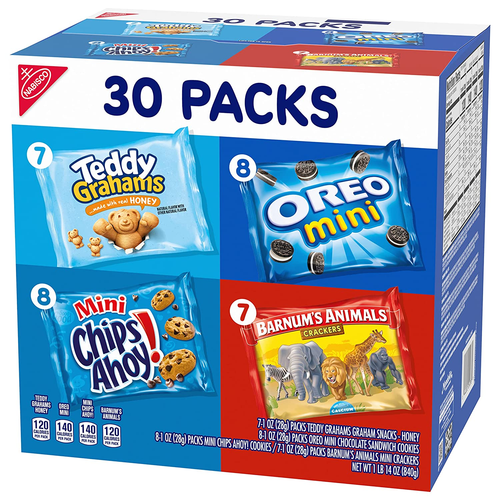 Nabisco Team Favorites Variety Pack, OREO Mini, CHIPS AHOY! Mini, Teddy Grahams - Picture 12 of 12
