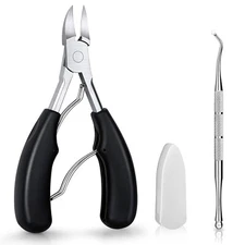 Medical Grade Toe Nail Clippers, Stainless Steel, Sharp, Ergonomic, NEW