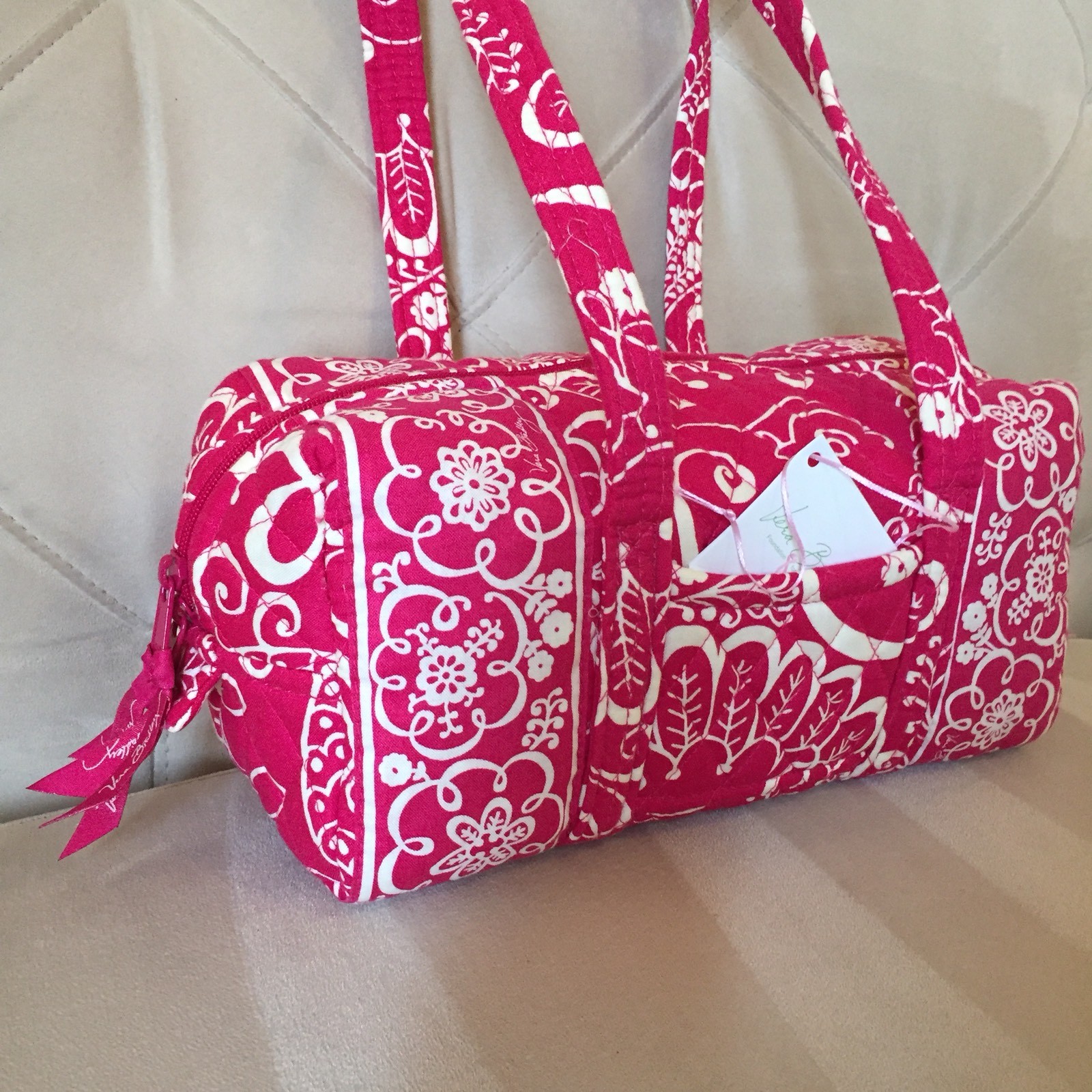 Vera Bradley Twirly Birds Pink Classic Shoulder Bag R… Gem
