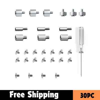 30PC M.2 Nvme SSD Screw Kit, M.2 Standoff and Mounting Screws for Asus Asrock Gi