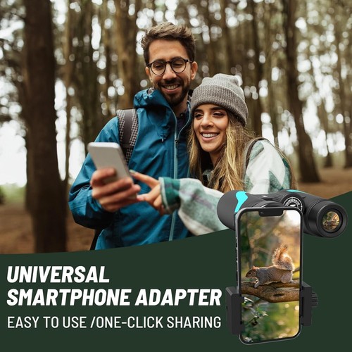 Versatile 15x55 Binoculars - Waterproof, Ultra Wide Angle for Nature Enthusiasts - Picture 7 of 10